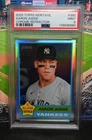 2025 Topps Heritage #380 Aaron Judge Chrome Refractor PSA 9 Mint