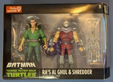 DC Collectibles Ra's Al Ghul Shredder Action Figure Batman TMNT NIB Gamestop