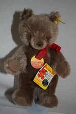 Vintage Genuine Mohair STEIFF 10 Teddy Bear w/TAGS 0202/26 Jointed 1970-1980