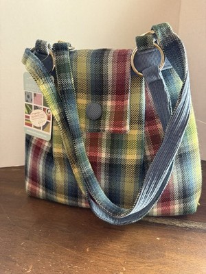 Tweed  Small Hand Bag by Earth Squared-New with Tags/corduroy