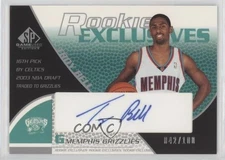 2003-04 SP Game Used Rookie Exclusive Signatures /100 Troy Bell #RE9 Auto RC