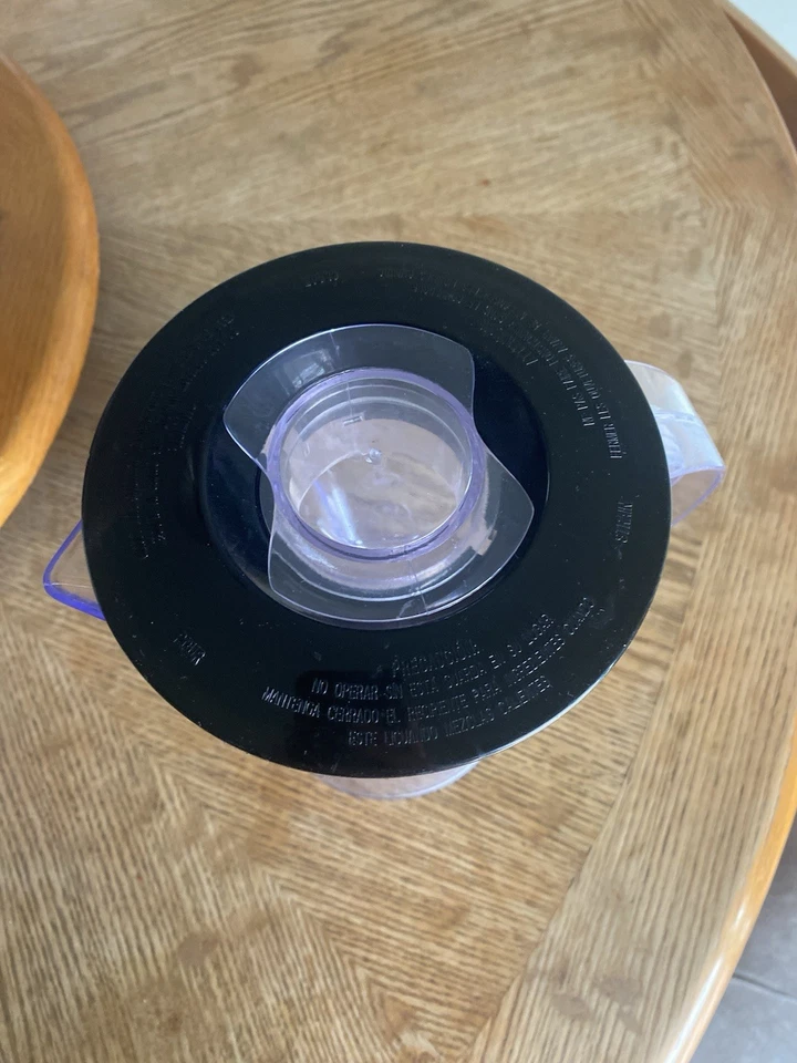 Jarra de repuesto para licuadora Hamilton Beach Glass Wave Action, tapa, hoja Foto 2 de 3