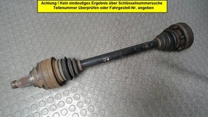 Antriebswelle Hinten Links BMW X5 3.0 d E53 7500916 12 Monate Garantie