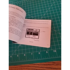 Vintage NES Star Trek The Next Generation Cadet Training Manual - Manual Only !