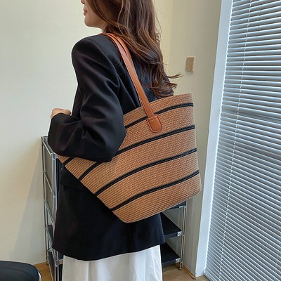 New Beach And Seaside Outdoor Travel And Vacation Large Capacity Shoulder #lk DE