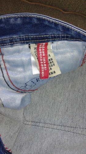 ARMANI MEN JEANS SIZE 36X25 SLIM FIT BLUE COLOR - Picture 5 of 10
