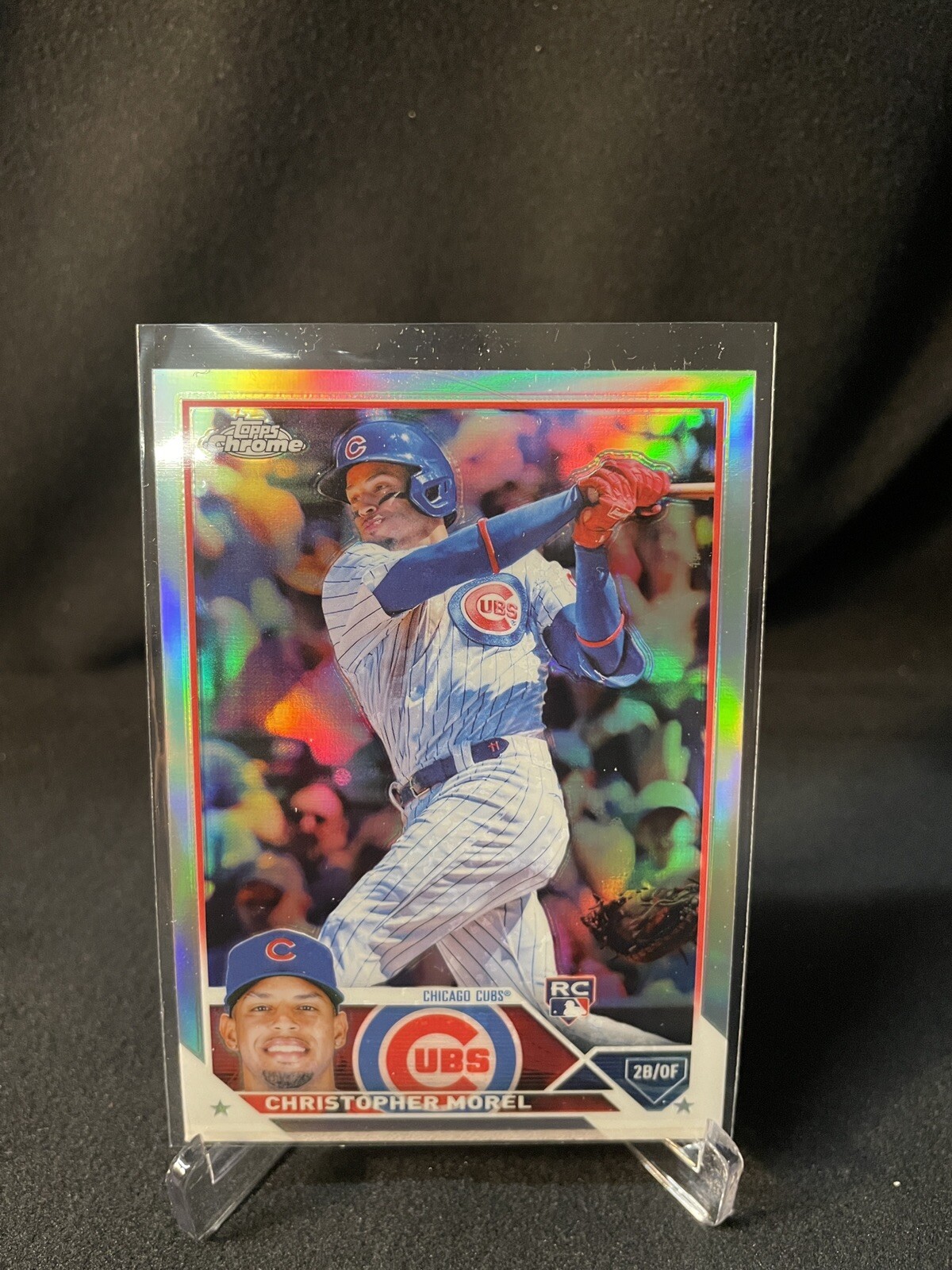2023 Topps Chrome Christopher Morel Chicago Cubs Refractor RC #198