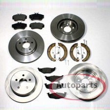 Bremsscheiben Ø 280 mm + Ø 270 mm + Beläge vorne hinten für Chrysler PT Cruiser
