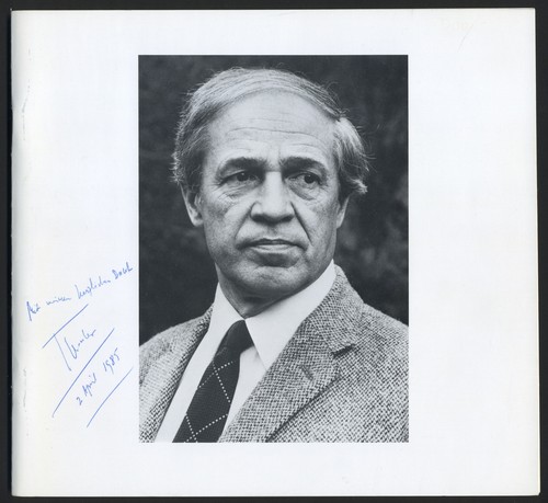 Pierre BOULEZ (Composer): Autograph Orchestral Seating Plan and Signed Program - Picture 2 of 2