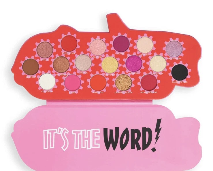Revolution Beauty Grease It’s The Word Shadow Palette Car Shaped New - Image 4 of 4