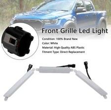 Front Bumper Grille Grill White Led Light Fit Ford Ranger 2015-2023 T7 T8 Us