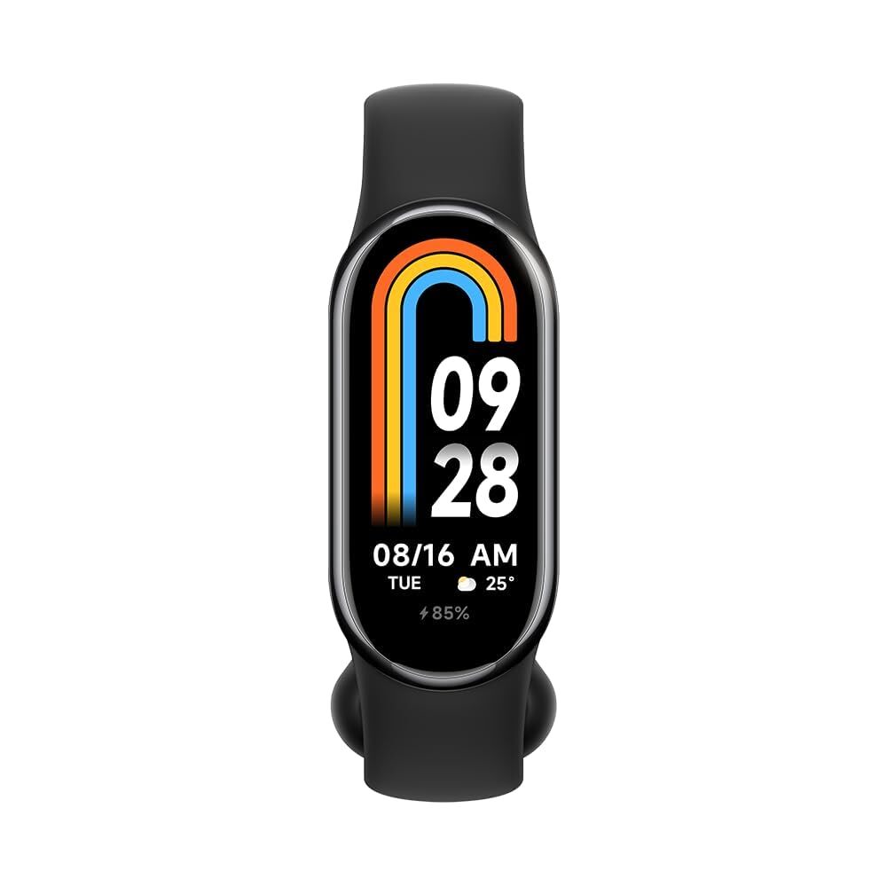 Xiaomi Smart Band 8 Black Fitness Tracker with 1.62 Inch Waterproof Display  -image