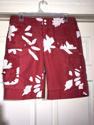 womens cargo shorts gap