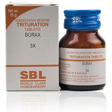 4 X SBL Bo-r-ax 3X (25g) AYURVEDICO PURO ALLE ERBE