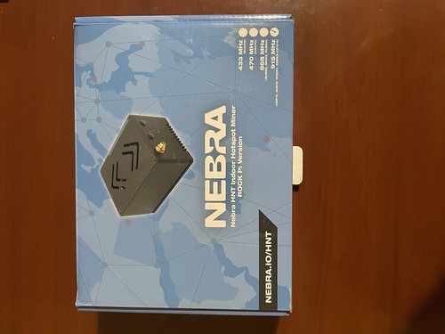 Nebra HNT Indoor Hotspot Miner 915 MHz (ROCK Pi Version) W/ 5.8 Dbi Antennae