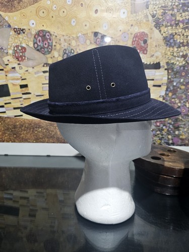 SCONTO 50% CAPPELLO TESI classico in feltro di lepre velour Mis. 54 - Foto 3 di 11