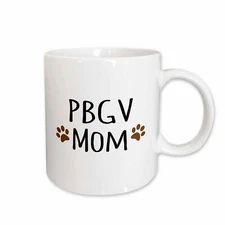 3dRose PBGV Dog Mom - Petit Basset Griffon Vendeen - Doggie by breed Brown paw p