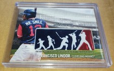 2018 Topps Baseball Series 1 Francisco Lindor Players Weekend Logo Patch PWP-FL