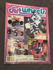 Dirt Wheels Feb-1990 Magazine,Honda Pilot,Suzuki Quadsport. 2 Stroke Tests.