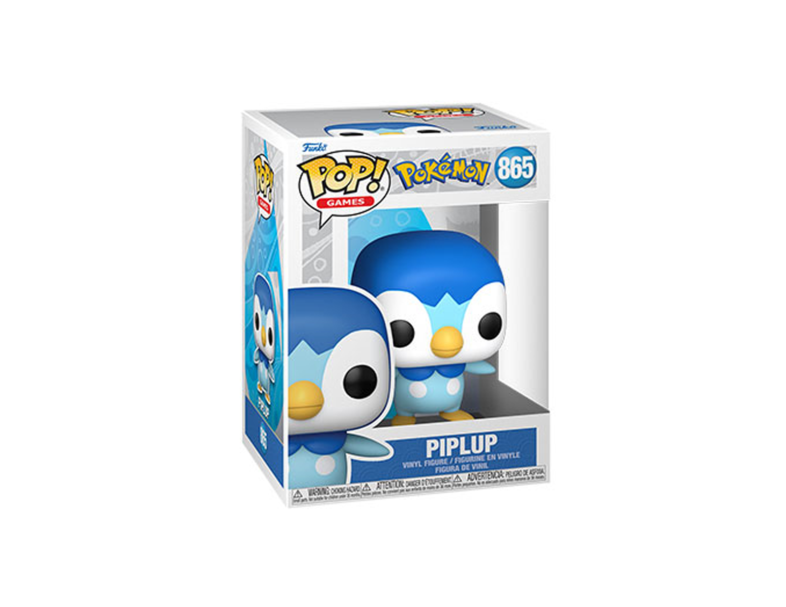 Funko Pop! Games - Pokemon - Piplup #865 889698622646 | eBay
