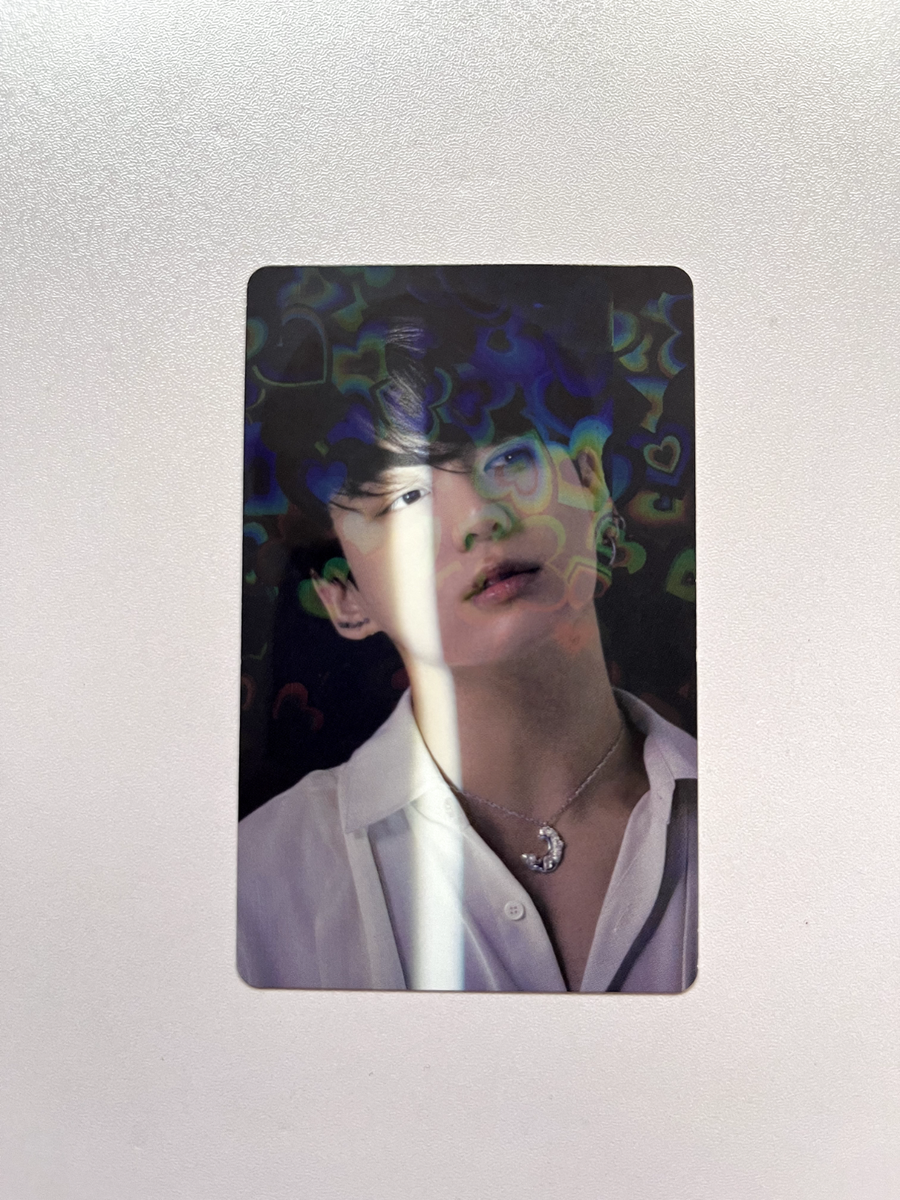 Official BTS Jungkook JK Proof Holo Hearts Japan Fanclub
