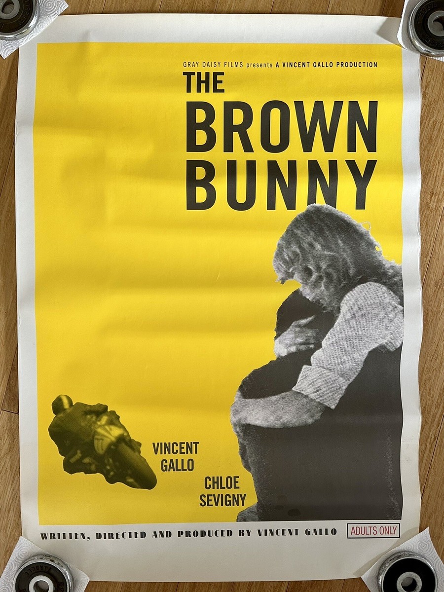 The Brown Bunny 2003 U.S. One Sheet Poster Vincent Gallo / Chloe