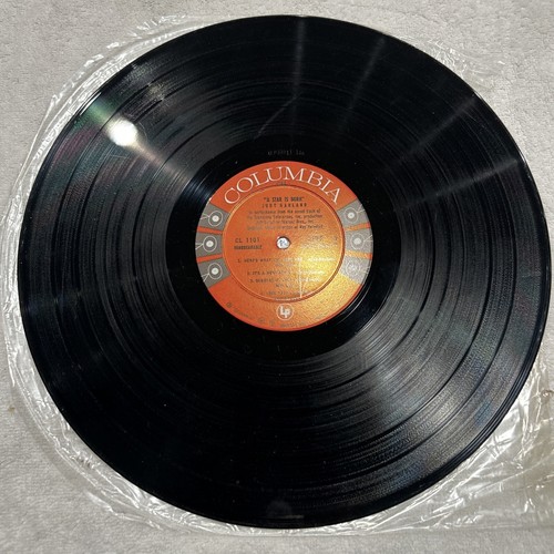Judy Garland A Star Is Born Soundtrack Columbia CL 1101 Vinyl LP Record - Picture 4 of 5