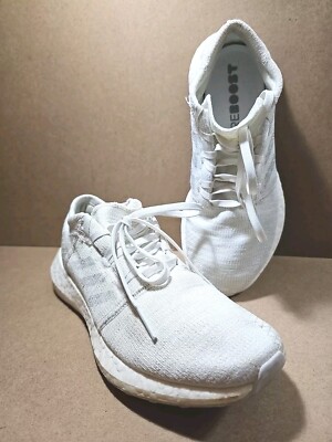 Adidas Pureboost Go F35787 Sneakers White Running Shoes Men's Size 8 Clean