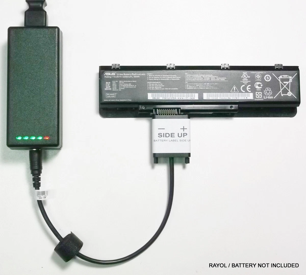 Laptop external 2024 battery charger