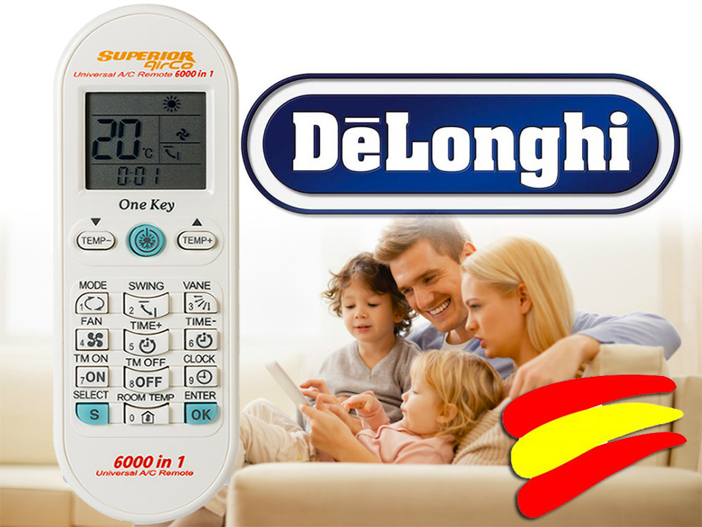 Mando Aire Acondicionado DELONGHI