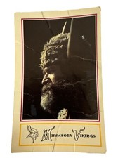 1983 MINNESOTA VIKINGS POLICE SET CRIME PREVENTION CHECKLIST CARD #1