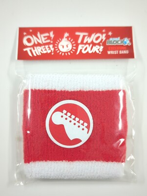 Guitar Hero - Wrist Band/Schweißband - Arcade Block, Nerd Block Exclusive - NEU