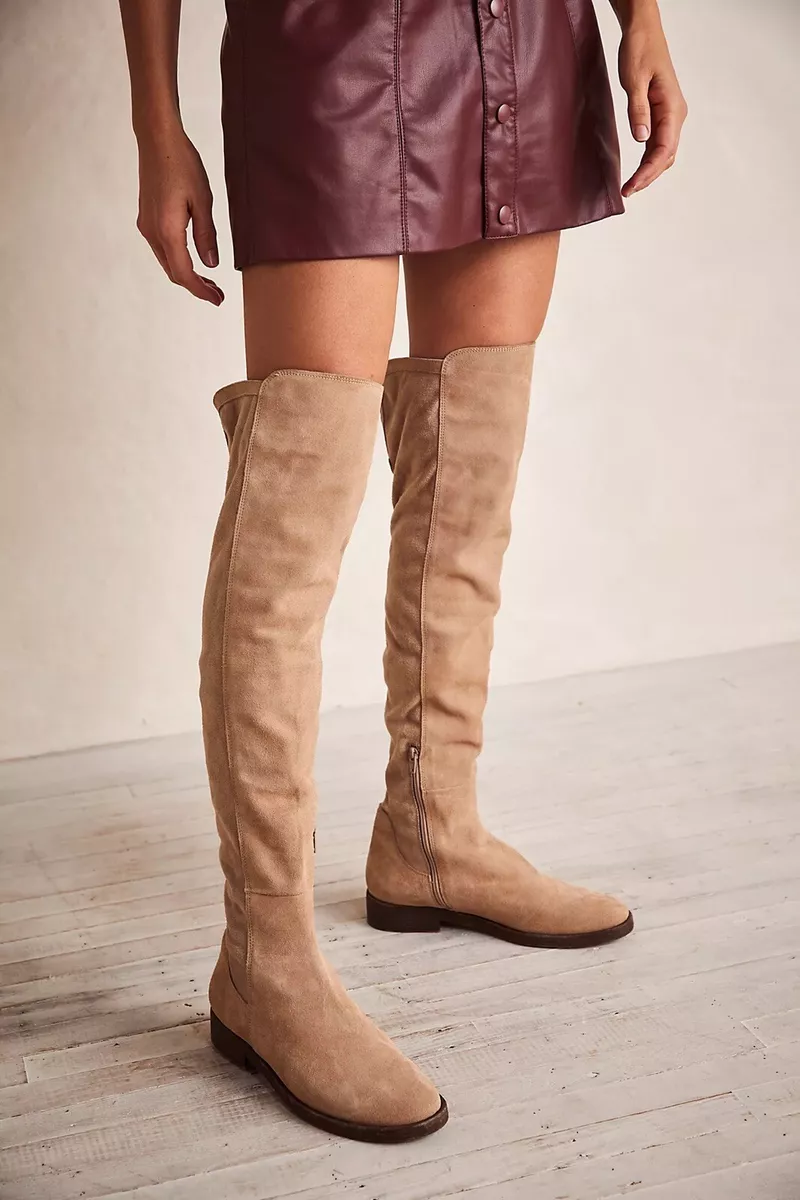 Slim fit over the hotsell knee boots