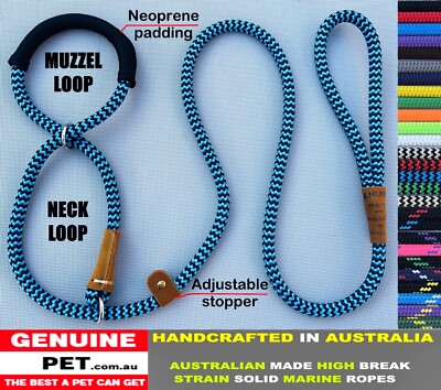 No Anti Pull Figure 8 Lead Head Collar Halter Halti Gentle Lead Dog Walk
