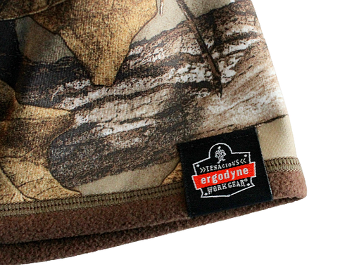 Ergodyne N-Ferno 6816 Reversible Knit Beanie Cap Realtree Xtra Brown Fleece - 第 2/5 張圖片