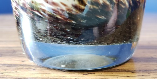 Hand Blown Artistic Glass Vase - Picture 7 of 8