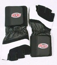 Gym Weight Lifting Gloves Leather Training Straps Body Building Workouts By MT