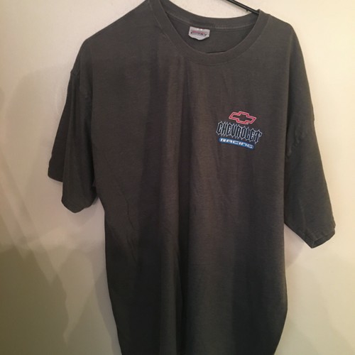 Hanes Beefy Mens Chevrolet Racing Tee 