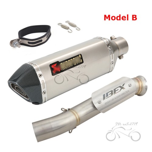 Silenciador de cola de tubo de escape para CF-Moto Ibex 800 T 2024 2023 sistema deslizable - Imagen 6 de 12