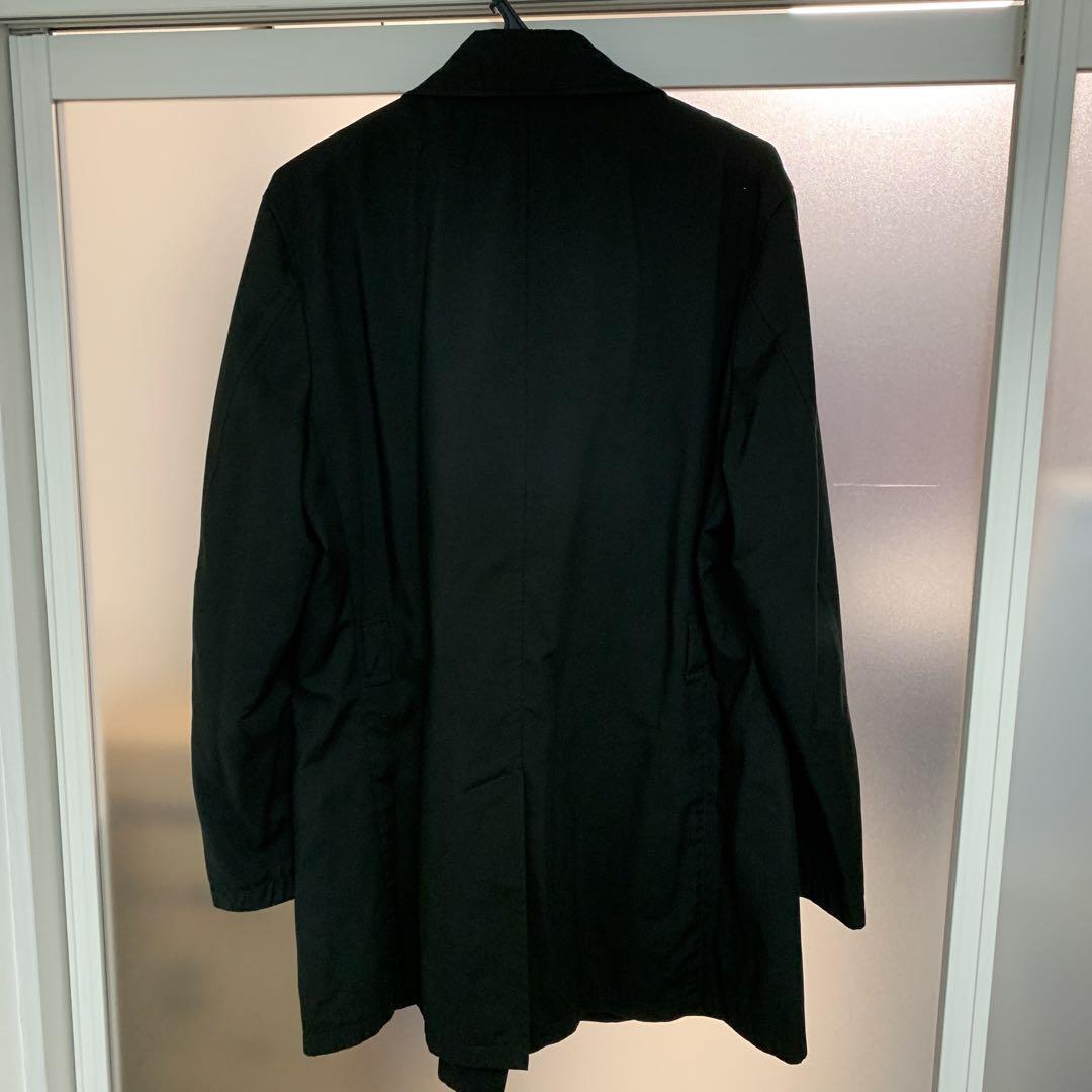 Burberry Black Label Trench Coat Nova Check Pattern Black Polyester Size L Men thumbnail 12