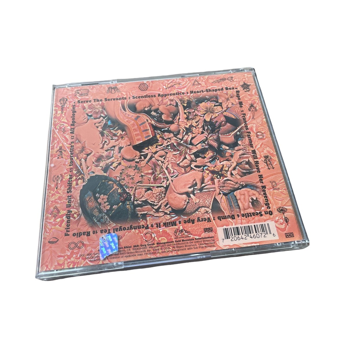 Nirvana / In Utero CD ~ 1993 Grunge Jewel Case Kurt Cobain | eBay
