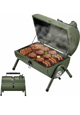 Verstellbarer Tragbarer Holzkohlegrill Multifunktional Metall Kleingrill