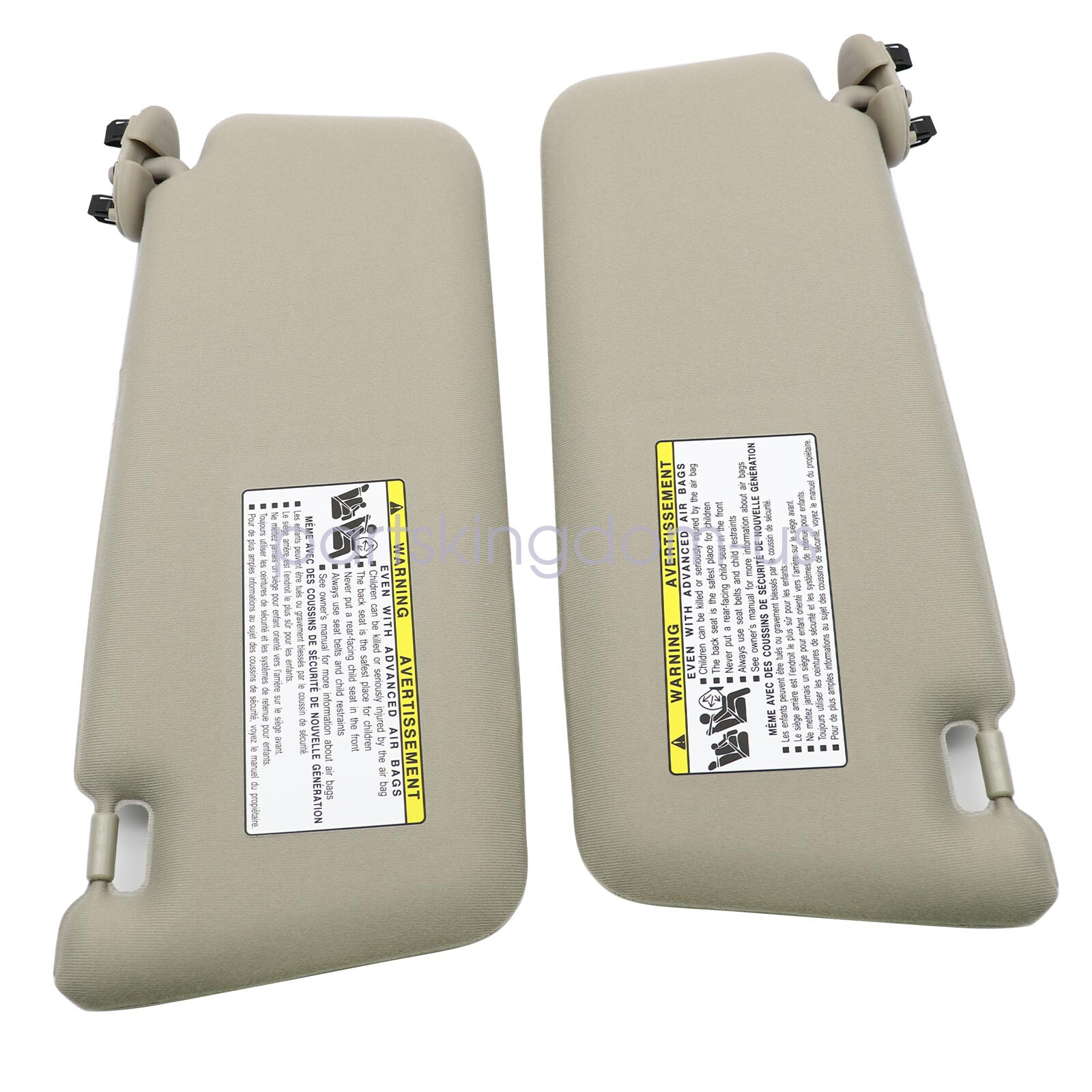 Right Passenger Sun Visor For 2006-2011 Toyota Camry With