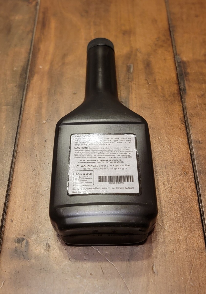 HONDA Hydrostatic Oil 12oz HRC216 08208-HST02 Genuine OEM | eBay