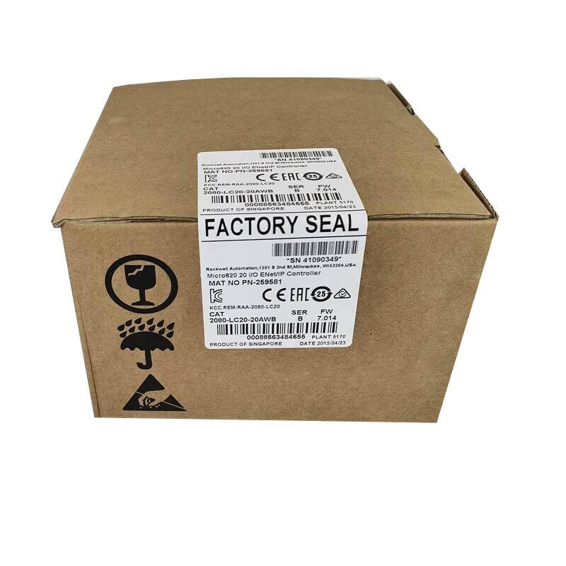 New 2080LC2020AWB AllenBradley Micro820 20 I/O Controller