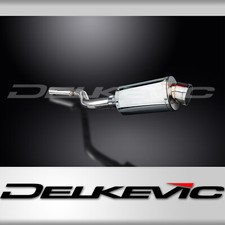 Bmw R1150rt 2001-2005 Delkevic Slip On 9 Oval Stainless Exhaust Muffler Kit