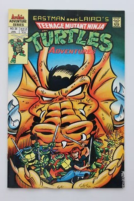 Teenage Mutant Ninja Turtles Adventures #28 (1992) NM
