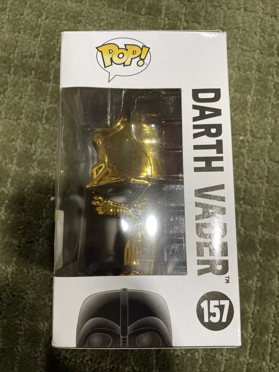 Darth vader sales gold chrome pop