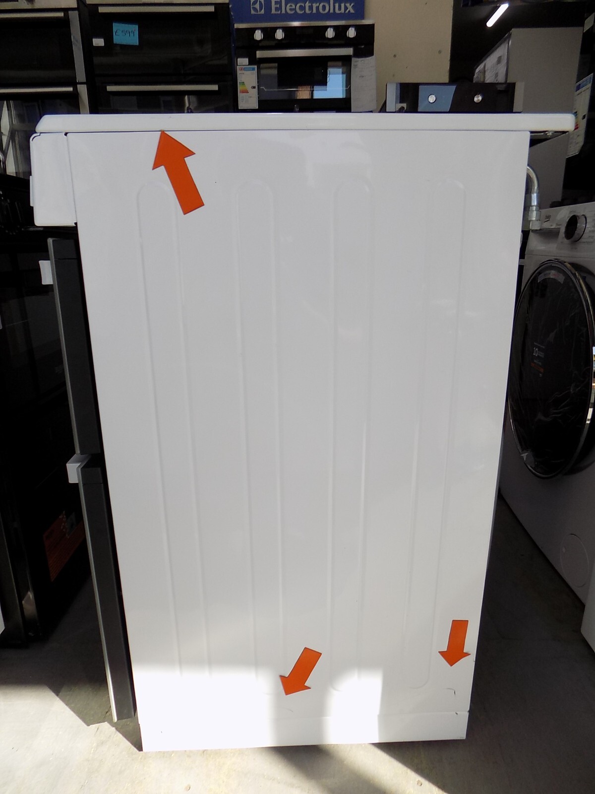 Bush CTFS60DFCW Dual Fuel Cooker 60cm White, A Rated, 1 Year Warranty (8012) eBay