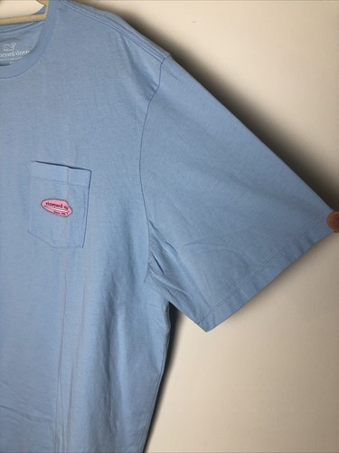 Vintage Vineyard Vines Since 1998 Short Sleeve T-Shirt Men’s XXL Baby Blue New - Picture 6 of 14